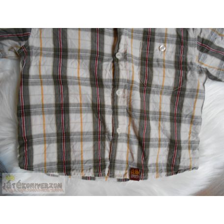 Kockás hosszú ujjú ing 2-3 éveseknek