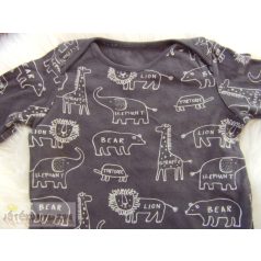 F&F állat mintás body 2-3 éveseknek