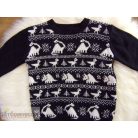 Matalan dínós mintás pulóver 3-4 éveseknek