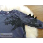 Dinoszauruszos dínós mintás pulóver 3-4 éveseknek (104cm)