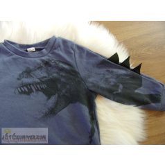   Dinoszauruszos dínós mintás pulóver 3-4 éveseknek (104cm)