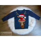 George rénszarvasos pulóver 4-5 éveseknek