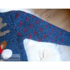 George rénszarvasos pulóver 4-5 éveseknek