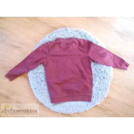 Tu bordó pulóver 5 éveseknek (110cm)