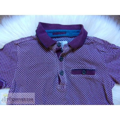 Baker galléros póló felső 4-5 éveseknek