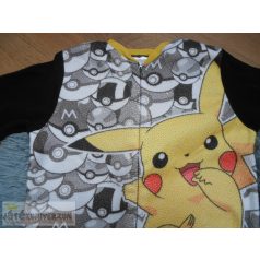 Pokémon Pikachu kezeslábas pizsama 4-5 éveseknek (110cm)