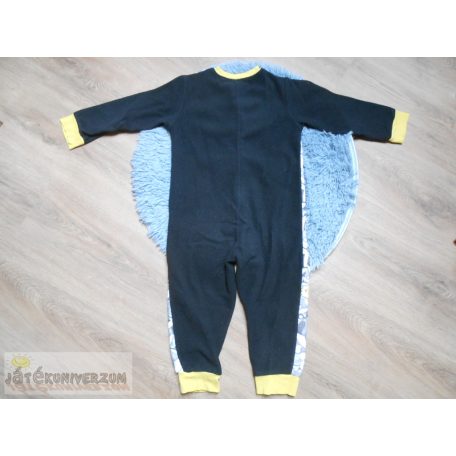 Pokémon Pikachu kezeslábas pizsama 4-5 éveseknek (110cm)