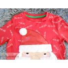 F&F télapó mintás hosszú ujjú póló felső 5-6 éveseknek (116cm)