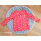 F&F télapó mintás hosszú ujjú póló felső 5-6 éveseknek (116cm)