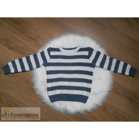 Next csíkos pulóver 6 éveseknek (116cm)