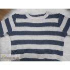Next csíkos pulóver 6 éveseknek (116cm)