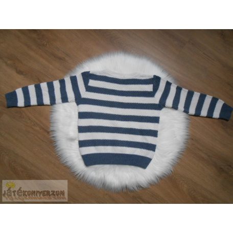 Next csíkos pulóver 6 éveseknek (116cm)