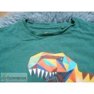 Tu Kids T-Rex dínó mintás hosszú ujjú felső póló 6 éveseknek (116cm)