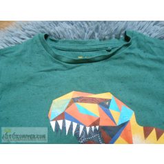   Tu Kids T-Rex dínó mintás hosszú ujjú felső póló 6 éveseknek (116cm)