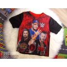 Pankrátor mintás póló 6-7 éveseknek