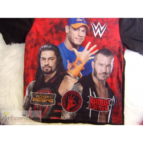 Pankrátor mintás póló 6-7 éveseknek