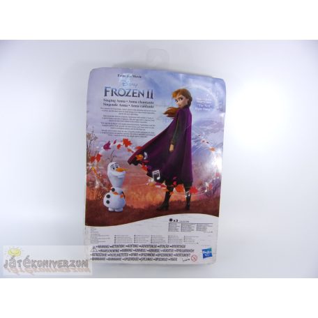 Hasbro Disney Jégvarázs éneklő Anna játékbaba
