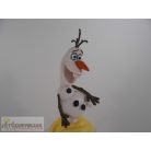 Disney Jégvarázs Olaf színesen világító pörgettyű
