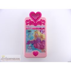 Barbie elemes játék telefon