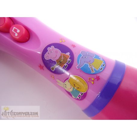 Peppa Pig malac elemes mikrofon
