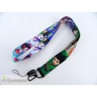 Hunter X anime mintás kulcs autókulcstartó