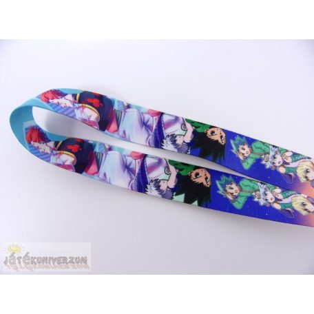 Hunter X anime mintás kulcs autókulcstartó