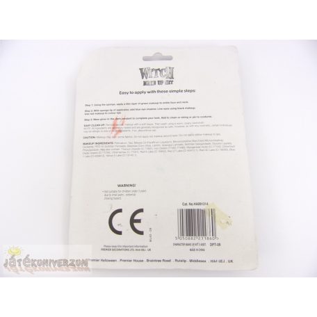 Hallowen Witch make up set arcfesték