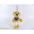 Kutya vagy maci kulcstartó táskadísz plüss figura