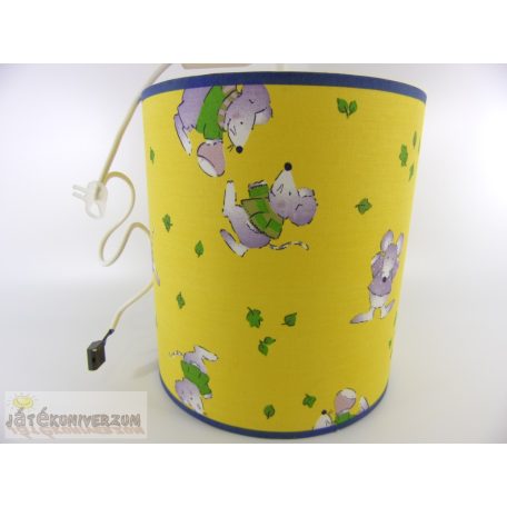 Mennyezeti lámpa gyerekeknek egeres mintával