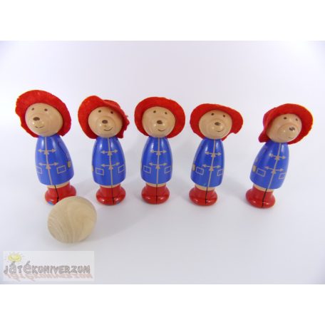 Paddington maci fa teke szett