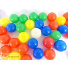 Vegyes méretű műanyag labdacsomag