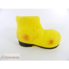 Vinyl bakancs sípoló kutyajáték