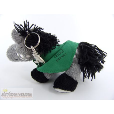 Ló póni plüss kulcstartó