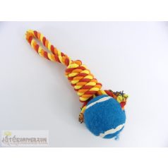 Rágókötél labdával kutyajáték