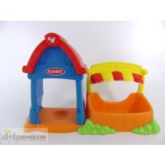 Hasbro Playskool Weebles piac házikó szett
