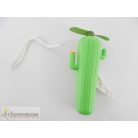 Kézzel hajtható kaktusz formájú ventilátor