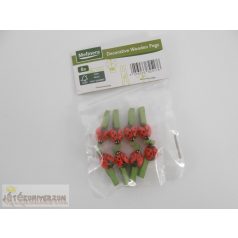 Melinera dekoratív dekor katicás mini csipesz csomag