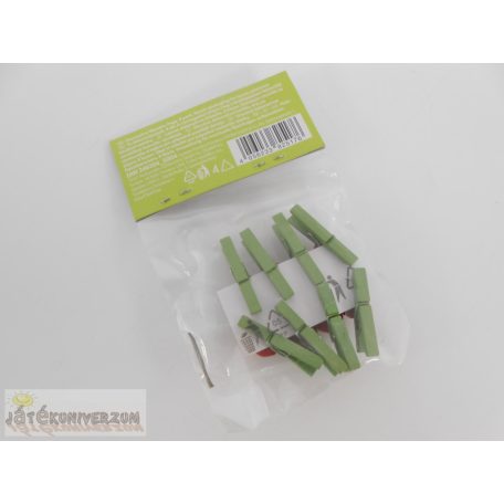 Melinera dekoratív dekor katicás mini csipesz csomag