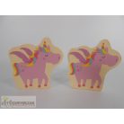 Chad Valley Magical Wooden Castle fából készült figura szett