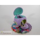 Zoobles Mama und Zooble Kind teknősbéka figura