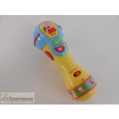 Peppa Pig malac zenélő mikrofon