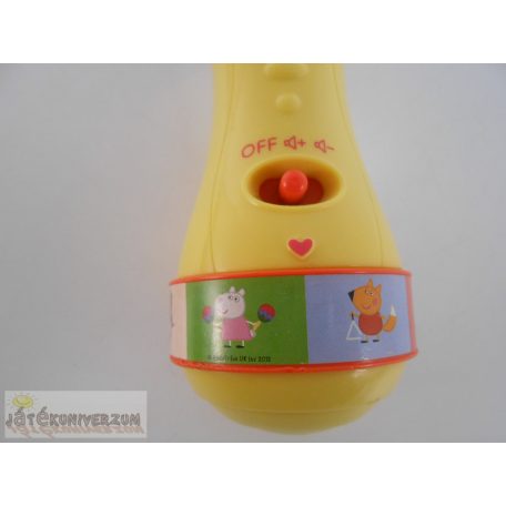 Peppa Pig malac zenélő mikrofon