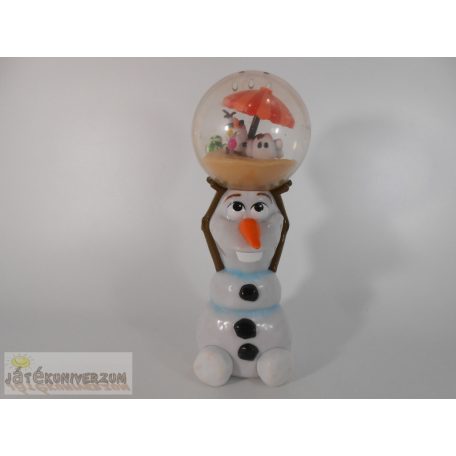 Disney Frozen Jégvarázs Olaf gömböt tartó figura