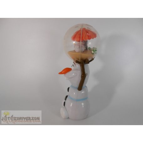 Disney Frozen Jégvarázs Olaf gömböt tartó figura
