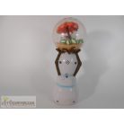 Disney Frozen Jégvarázs Olaf gömböt tartó figura