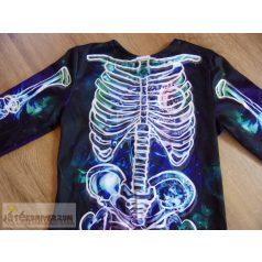 F&F csontváz jelmez ruha 3-4 éveseknek