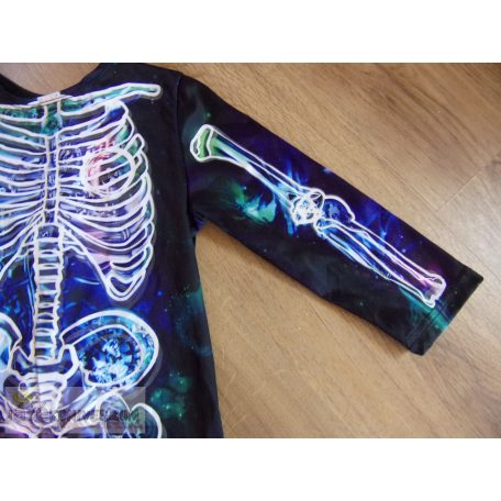 F&F csontváz jelmez ruha 3-4 éveseknek