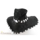 Zebra csíkos sombrero kalap jelmez kiegészítő