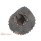 Zebra csíkos sombrero kalap jelmez kiegészítő