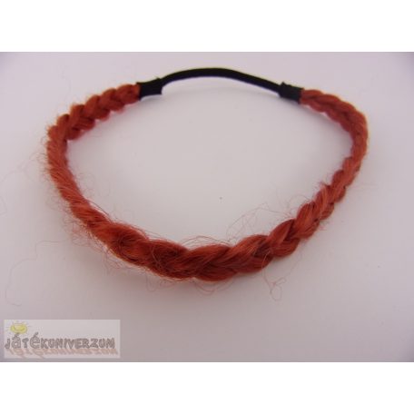 Vörös színű hajfonat fejdísz jelmez kiegészítő